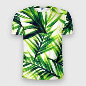 Мужская футболка 3D спортивная с принтом Лист Пальмы в Екатеринбурге, 100% полиэстер с улучшенными характеристиками | приталенный силуэт, круглая горловина, широкие плечи, сужается к линии бедра | 2019 | 2020 | summer | в отпуск | весна | гаваи | гавайи | гавайская | для отпуска | лето | листья | море | настроение | осень | отдых | отпуск | пальма | пальмы | пляж | пляжная | путешественник | цветочки | цветы