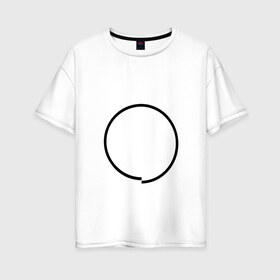 Женская футболка хлопок Oversize с принтом Перфекционизм в Екатеринбурге, 100% хлопок | свободный крой, круглый ворот, спущенный рукав, длина до линии бедер
 | ад | боль | круг | перфекционизм | перфекционист