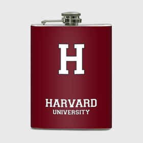 Фляга с принтом Harvard University_форма в Екатеринбурге, металлический корпус | емкость 0,22 л, размер 125 х 94 мм. Виниловая наклейка запечатывается полностью | harvard university | гарвард | колледж | образование | студенты | сша | университет | школа