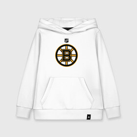 Детская толстовка хлопок с принтом Boston Bruins NHL в Екатеринбурге, 100% хлопок | Круглый горловой вырез, эластичные манжеты, пояс, капюшен | boston | boston bruins | hockey | nhl | бостон | бостон брюинз | кубок стенли | нхл | спорт | хоккей | шайба