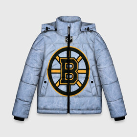 Зимняя куртка для мальчиков 3D с принтом Boston Bruins в Екатеринбурге, ткань верха — 100% полиэстер; подклад — 100% полиэстер, утеплитель — 100% полиэстер | длина ниже бедра, удлиненная спинка, воротник стойка и отстегивающийся капюшон. Есть боковые карманы с листочкой на кнопках, утяжки по низу изделия и внутренний карман на молнии. 

Предусмотрены светоотражающий принт на спинке, радужный светоотражающий элемент на пуллере молнии и на резинке для утяжки | boston | boston bruins | hockey | nhl | бостон | бостон брюинз | кубок стенли | нхл | спорт | хоккей | шайба
