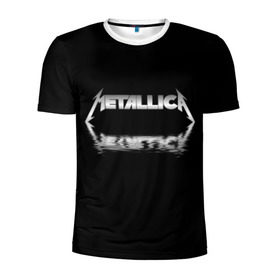 Мужская футболка 3D спортивная с принтом Metallica в Екатеринбурге, 100% полиэстер с улучшенными характеристиками | приталенный силуэт, круглая горловина, широкие плечи, сужается к линии бедра | guitar | hard | heavymetal | metal | metallica | music | rock | гитара | картинка | картинки | метал | металика | металлика | мода | музыка | рок | тренд | тренды | треш | трэш | тяжелый | хард