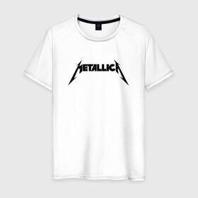 Мужская футболка хлопок с принтом METALLICA (НА СПИНЕ) в Екатеринбурге, 100% хлопок | прямой крой, круглый вырез горловины, длина до линии бедер, слегка спущенное плечо. | Тематика изображения на принте: matters metallica | music | nothing else | rock | trash metal | группа | металлика | музыка | музыканты | рок | трэш металл