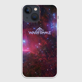 Чехол для iPhone 13 mini с принтом Warframe Logo в Екатеринбурге,  |  | game | games | logo | warframe | warframe logo | варфрейм | игра | игры