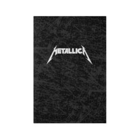 Обложка для паспорта матовая кожа с принтом METALLICA в Екатеринбурге, натуральная матовая кожа | размер 19,3 х 13,7 см; прозрачные пластиковые крепления | matters metallica | music | nothing else | rock | trash metal | группа | металлика | музыка | музыканты | рок | трэш металл