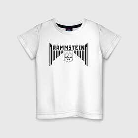 Детская футболка хлопок с принтом Rammstein в Екатеринбурге, 100% хлопок | круглый вырез горловины, полуприлегающий силуэт, длина до линии бедер | deutschland | duhastviel.mutter | hevy metal | meinteil | music | rammstein | rammsteinfan | ramshtain | rock | германия | метал | музыка | немцы | рамштаин | рамштайн | рамштейн | рок
