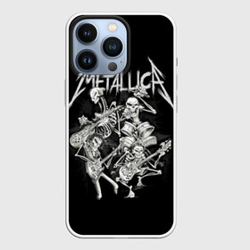 Чехол для iPhone 13 Pro с принтом Metallica в Екатеринбурге,  |  | album | black | concert | heavy | kirk | metal | metallica | music | rock | tolls | джеймс хэтфилд | кирк хэмметт | клифф бёртон | ларс ульрих | метал | металлика | трэш