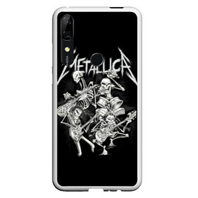 Чехол для Honor P Smart Z с принтом Metallica в Екатеринбурге, Силикон | Область печати: задняя сторона чехла, без боковых панелей | album | black | concert | heavy | kirk | metal | metallica | music | rock | tolls | джеймс хэтфилд | кирк хэмметт | клифф бёртон | ларс ульрих | метал | металлика | трэш