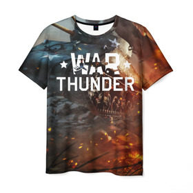 Мужская футболка 3D с принтом war thunder (ник на спине) в Екатеринбурге, 100% полиэфир | прямой крой, круглый вырез горловины, длина до линии бедер | Тематика изображения на принте: war thunder | war thunder 2019 | war thunder лучшие | war thunder самолеты | war thunder танки | вар тандер | игра war thunder | купить футболку war thunder | футболки war thunder