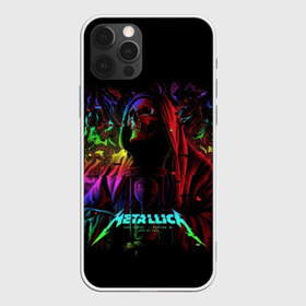 Чехол для iPhone 12 Pro Max с принтом Metallica в Екатеринбурге, Силикон |  | Тематика изображения на принте: metallica | группа | метал | металлика | музыка | песни | рок