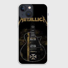 Чехол для iPhone 13 mini с принтом Metallica в Екатеринбурге,  |  | album | black | concert | heavy | kirk | metal | metallica | music | rock | tolls | джеймс хэтфилд | кирк хэмметт | клифф бёртон | ларс ульрих | метал | металлика | трэш