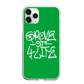Чехол для iPhone 11 Pro матовый с принтом Грув стрит в Екатеринбурге, Силикон |  | gta | gta sa | samp | банда грув стрит | граффити грув стрит | грув гта | грув стрит гта | гта