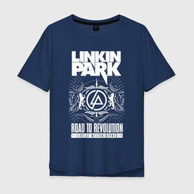 Мужская футболка хлопок Oversize с принтом Linkin Park в Екатеринбурге, 100% хлопок | свободный крой, круглый ворот, “спинка” длиннее передней части | альтернативный метал | альтернативный рок | американская | группа | джозеф хан | майк шинода | мультиплатиновая | ню метал | рок | рэп рок | честер беннингтон | электроник рок