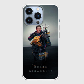 Чехол для iPhone 13 Pro с принтом DS в Екатеринбурге,  |  | cliff | deadman | death stranding | fragile | hideo kojima | mads mikkelsen | norman reedus | sam | дельторо | дэдмен | коджима | кодзима | мадс миккельсен | норман ридус | сэм | хидео