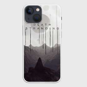 Чехол для iPhone 13 mini с принтом Death Stranding в Екатеринбурге,  |  | cliff | deadman | death stranding | fragile | hideo kojima | mads mikkelsen | norman reedus | sam | дельторо | дэдмен | коджима | кодзима | мадс миккельсен | норман ридус | сэм | хидео