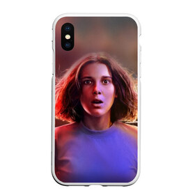 Чехол для iPhone XS Max матовый с принтом STRANGER THINGS в Екатеринбурге, Силикон | Область печати: задняя сторона чехла, без боковых панелей | Тематика изображения на принте: 011 | eggo | eleven | friends don t lie | netflix | season 3 | stranger things | демогоргон | нетфликс | одиннадцатая | очень странные дела | сезон 3 | сериалы