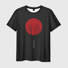 Мужская футболка 3D с принтом Seven Samurai в Екатеринбурге, 100% полиэфир | прямой крой, круглый вырез горловины, длина до линии бедер | Тематика изображения на принте: 7 | anime | japan | ninja | samurai | senpai | аниме | катана | кровь | кун | меч | ниндзя | ониме | сакура | самураи | самурай | семпай | сенпай | сенсей | тян | япония