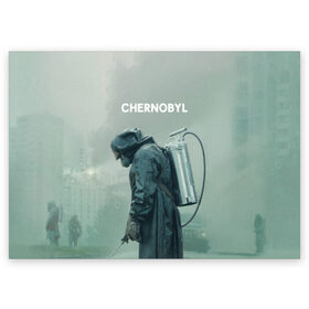 Поздравительная открытка с принтом Чернобыль в Екатеринбурге, 100% бумага | плотность бумаги 280 г/м2, матовая, на обратной стороне линовка и место для марки
 | Тематика изображения на принте: 2019 | chernobyl | hbo | pripyat | припять | сериал | чернобыль