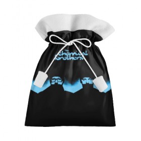 Подарочный 3D мешок с принтом The Chemical Brothers в Екатеринбурге, 100% полиэстер | Размер: 29*39 см | 