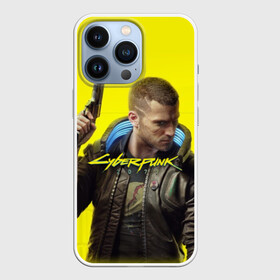 Чехол для iPhone 13 Pro с принтом CYBERPUNK 2077 в Екатеринбурге,  |  | 2019 | cd project red | cyberpunk 2077 | future | hack | maels | militech | night city | quadra | samurai | sci fi | trauma team | v | ви | киберпанк 2077 | логотип | роботы | самураи | фантастика