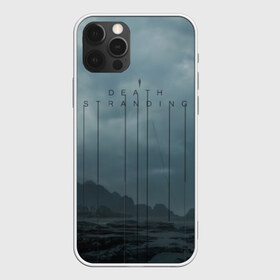 Чехол для iPhone 12 Pro Max с принтом DEATH STRANDING в Екатеринбурге, Силикон |  | bridges | death stranding | fragile express | games | kojima | kojima productions | logo | ludens | игры | кодзима | лого | люденс