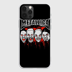 Чехол для iPhone 12 Pro Max с принтом Metallica в Екатеринбурге, Силикон |  | Тематика изображения на принте: album | black | concert | heavy | kirk | metal | metallica | music | rock | tolls | джеймс хэтфилд | кирк хэмметт | клифф бёртон | ларс ульрих | метал | металлика | трэш