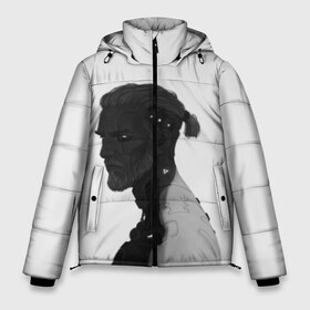 Мужская зимняя куртка 3D с принтом Кибер Геральт в Екатеринбурге, верх — 100% полиэстер; подкладка — 100% полиэстер; утеплитель — 100% полиэстер | длина ниже бедра, свободный силуэт Оверсайз. Есть воротник-стойка, отстегивающийся капюшон и ветрозащитная планка. 

Боковые карманы с листочкой на кнопках и внутренний карман на молнии. | cyber | cyberpunk | cyberpunk 2077 | witcher | wticher wild hunt | ведьмак | ведьмак дикая охота | геральт | геральт из ривии | игра | игры | кибер | киберпанк | киберпанк 2077