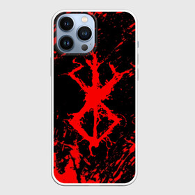 Чехол для iPhone 13 Pro Max с принтом BERSERK logo elements в Екатеринбурге,  |  | Тематика изображения на принте: anime | berserk | heroes | knight | manga | аниме | берсерк | герои | манга | рыцарь