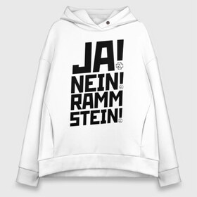 Женское худи Oversize хлопок с принтом RAMMSTEIN в Екатеринбурге, френч-терри — 70% хлопок, 30% полиэстер. Мягкий теплый начес внутри —100% хлопок | боковые карманы, эластичные манжеты и нижняя кромка, капюшон на магнитной кнопке | du hast | mein herz | rammstein | rammstein rock | ramstein | группа rammstein | концерт рамштайн | рамштайн | рамштайн дойчланд | тилль линдеманн | у хаст