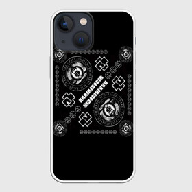 Чехол для iPhone 13 mini с принтом Rammstein в Екатеринбурге,  |  | du hast | heavy | herzeleid | metal | mutter | rammstein | reise | rosenrot | sehnsucht | till lindemann | группа | метал | рамштайн | рок | тилль линдеманн | хард