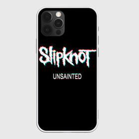 Чехол для iPhone 12 Pro Max с принтом Slipknot Unsainted в Екатеринбурге, Силикон |  | Тематика изображения на принте: 2019 | metal | music | new | rock | single | slipknot | unsainted