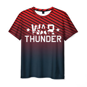 Мужская футболка 3D с принтом War thunder в Екатеринбурге, 100% полиэфир | прямой крой, круглый вырез горловины, длина до линии бедер | war thunder | war thunder 2019 | war thunder лучшие | war thunder самолеты | war thunder танки | вар тандер | гром войны | игра war thunder | купить футболку war thunder | футболки war thunder