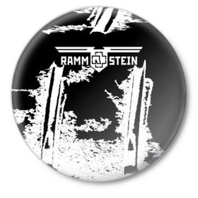 Значок с принтом Rammstein в Екатеринбурге,  металл | круглая форма, металлическая застежка в виде булавки | du hast | heavy | herzeleid | metal | mutter | rammstein | reise | rosenrot | sehnsucht | till lindemann | группа | метал | рамштайн | рок | тилль линдеманн | хард