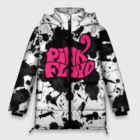 Женская зимняя куртка 3D с принтом PINK FLOYD в Екатеринбурге, верх — 100% полиэстер; подкладка — 100% полиэстер; утеплитель — 100% полиэстер | длина ниже бедра, силуэт Оверсайз. Есть воротник-стойка, отстегивающийся капюшон и ветрозащитная планка. 

Боковые карманы с листочкой на кнопках и внутренний карман на молнии | pink floyd | pink floyd another | pink floyd logo. | pink floyd the wall | группа pink floyd | пинк флойд