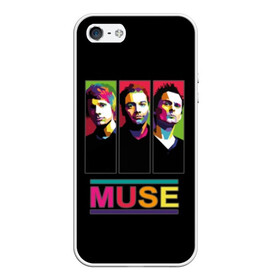 Чехол для iPhone 5/5S матовый с принтом Muse в Екатеринбурге, Силикон | Область печати: задняя сторона чехла, без боковых панелей | alternative | british | men | muse | music | progressive | rock | rock band | space rock | symphonic | three | trio | uk | альтернативный | британская | великобритания | до | крис уолстенхолм | мужчины | муза | музыка | мэттью беллами