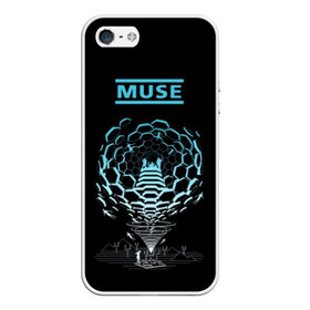 Чехол для iPhone 5/5S матовый с принтом Muse в Екатеринбурге, Силикон | Область печати: задняя сторона чехла, без боковых панелей | alternative | british | men | muse | music | progressive | rock | rock band | space rock | symphonic | three | trio | uk | альтернативный | британская | великобритания | до | крис уолстенхолм | мужчины | муза | музыка | мэттью беллами