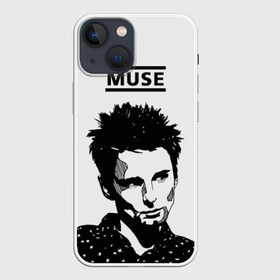 Чехол для iPhone 13 mini с принтом Muse в Екатеринбурге,  |  | alternative | british | men | muse | music | progressive | rock | rock band | space rock | symphonic | three | trio | uk | альтернативный | британская | великобритания | до | крис уолстенхолм | мужчины | муза | музыка | мэттью беллами