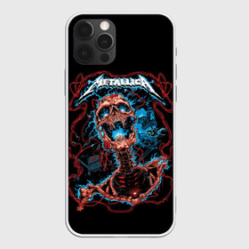 Чехол для iPhone 12 Pro Max с принтом Metallica в Екатеринбурге, Силикон |  | Тематика изображения на принте: metallica | rock | арт | гитара | кости | металл | металлика | музыка | рок | череп