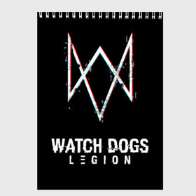 Скетчбук с принтом WATCH DOGS LEGION в Екатеринбурге, 100% бумага
 | 48 листов, плотность листов — 100 г/м2, плотность картонной обложки — 250 г/м2. Листы скреплены сверху удобной пружинной спиралью | action | bag | ct os | ded sec | fox | game | hacker | legion | watch dogs | watch dogs 2 | watch dogs legion | знак лиса | игра | компьютерная игра | легион | рюкзак | хакер