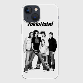Чехол для iPhone 13 mini с принтом Tokio Hotel в Екатеринбурге,  |  | alternative rock | band | bill kaulitz | boys | german | hotel | music | pop rock | powerpop | synthpop | tokyo | tom ka | альтернативный рок | билл каулитц | георг листинг | группа | густав шефер | мальчики | музыка | немецкая | отель | пауэр поп