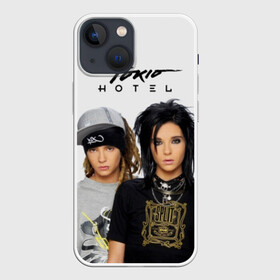 Чехол для iPhone 13 mini с принтом Tokio Hotel в Екатеринбурге,  |  | alternative rock | band | bill kaulitz | boys | german | hotel | music | pop rock | powerpop | synthpop | tokyo | tom ka | альтернативный рок | билл каулитц | георг листинг | группа | густав шефер | мальчики | музыка | немецкая | отель | пауэр поп