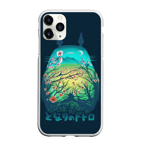 Чехол для iPhone 11 Pro матовый с принтом Totoro в Екатеринбурге, Силикон |  | anime | forest | meme | my neighbor | protectors | tokyo | totoro | аниме | гибли | иероглиф | манга | миядзаки | мой сосед | стиль | тоторо | фентези | хаяо | япония