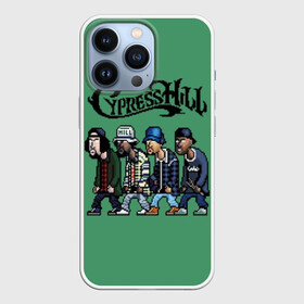 Чехол для iPhone 13 Pro с принтом Cypress Hill в Екатеринбурге,  |  | b real | cypress hill | dj muggs | eric bobo | sen dog | альтернативный рэп | американская | гангста рэп | кипарисовый | лос анджелес | музыка | ню метал | рэп метал | рэп рок | рэпкор | сен дог | сша | хип хоп