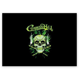 Поздравительная открытка с принтом Cypress Hill в Екатеринбурге, 100% бумага | плотность бумаги 280 г/м2, матовая, на обратной стороне линовка и место для марки
 | b real | cypress hill | dj muggs | eric bobo | sen dog | альтернативный рэп | американская | гангста рэп | кипарисовый | лос анджелес | музыка | ню метал | рэп метал | рэп рок | рэпкор | сен дог | сша | хип хоп