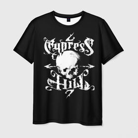 Мужская футболка 3D с принтом Cypress Hill в Екатеринбурге, 100% полиэфир | прямой крой, круглый вырез горловины, длина до линии бедер | Тематика изображения на принте: b real | cypress hill | dj muggs | eric bobo | sen dog | альтернативный рэп | американская | гангста рэп | кипарисовый | лос анджелес | музыка | ню метал | рэп метал | рэп рок | рэпкор | сен дог | сша | хип хоп