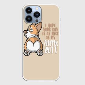 Чехол для iPhone 13 Pro Max с принтом Милый Корги в Екатеринбурге,  |  | corgi | cute | dog | dogs | funny | puppies | puppy | корги | милый | смешно | собака | собаки | щенки | щенок