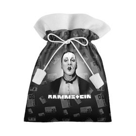 Подарочный 3D мешок с принтом Rammstein в Екатеринбурге, 100% полиэстер | Размер: 29*39 см | Тематика изображения на принте: 2019 | du hast | lindemann | radio | rammstein | rammsteinfan | till | группы | линдеманн | метал | музыка | радио | рамштаин | рамштайн | рамштейн | рок | тилль | тиль