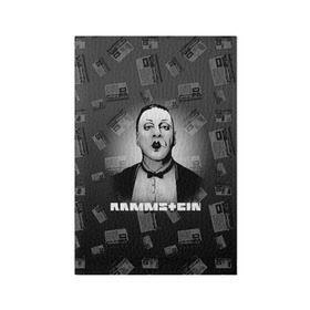 Обложка для паспорта матовая кожа с принтом Rammstein в Екатеринбурге, натуральная матовая кожа | размер 19,3 х 13,7 см; прозрачные пластиковые крепления | 2019 | du hast | lindemann | radio | rammstein | rammsteinfan | till | группы | линдеманн | метал | музыка | радио | рамштаин | рамштайн | рамштейн | рок | тилль | тиль