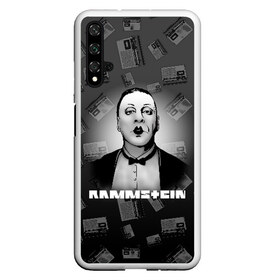 Чехол для Honor 20 с принтом Rammstein в Екатеринбурге, Силикон | Область печати: задняя сторона чехла, без боковых панелей | 2019 | du hast | lindemann | radio | rammstein | rammsteinfan | till | группы | линдеманн | метал | музыка | радио | рамштаин | рамштайн | рамштейн | рок | тилль | тиль