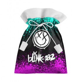 Подарочный 3D мешок с принтом Blink-182 (3) в Екатеринбурге, 100% полиэстер | Размер: 29*39 см | art | blink | music | pop | rock | арт | блинк | музыка | поп музыка | рок